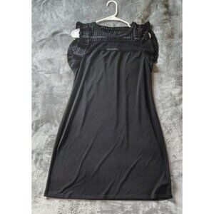 Michael Kors Black Mesh & Polyester Womens Dress M